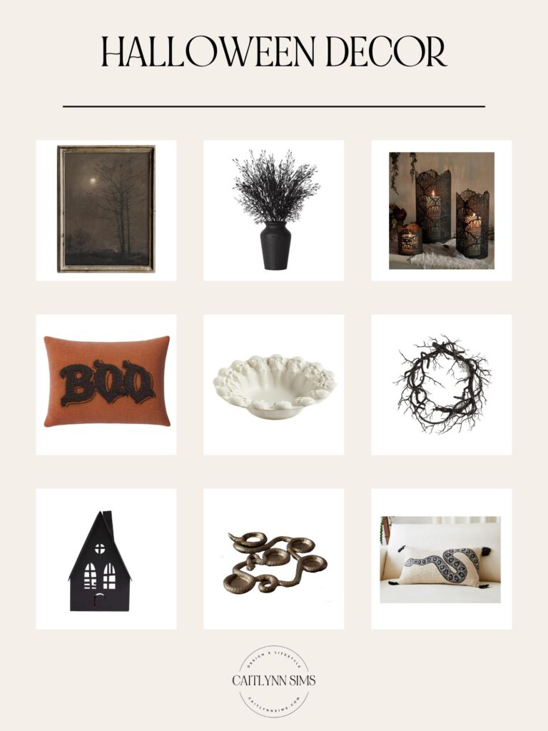 Subtle and spooky halloween decor products