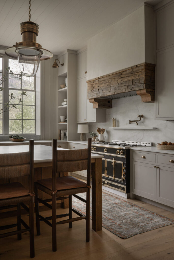 Transitional Rustic Kitchen