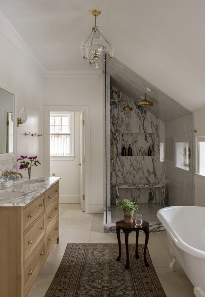 Modern Traditional Primary Bathroom