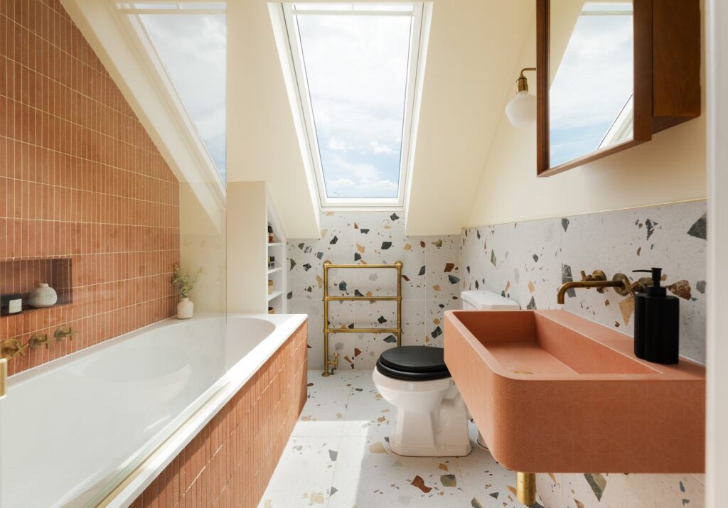 terrazzo bathroom